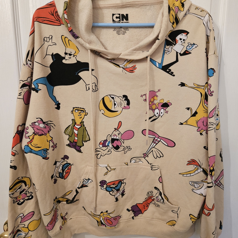 Cartoon Network Multicolor Graphic Sweater